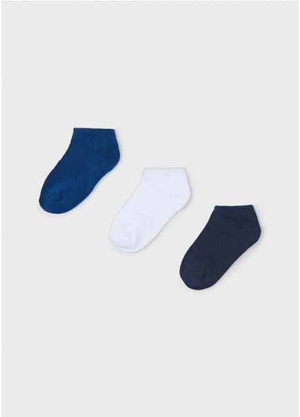 SET 3 CALCETINES CORTOS LISOS 2