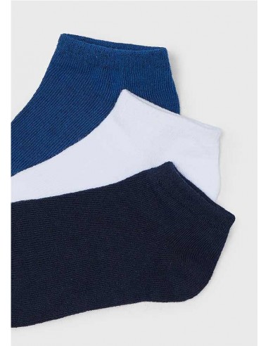 SET 3 CALCETINES CORTOS LISOS