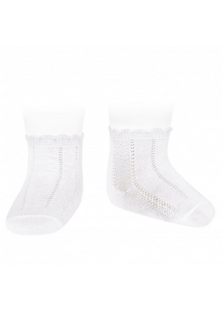 CALCETÍN CORTO LABRADO