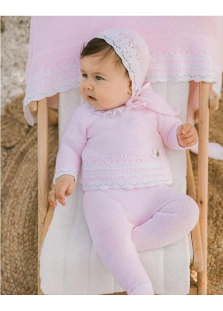 CONJUNTO JUBÓN Y POLAINA AURA