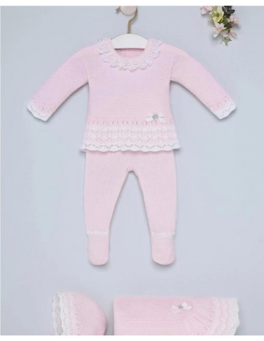 CONJUNTO JUBÓN Y POLAINA AURA