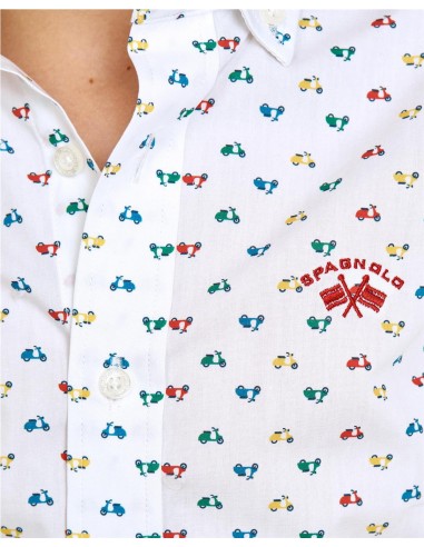 CAMISA ESTAMPADO MOTOS