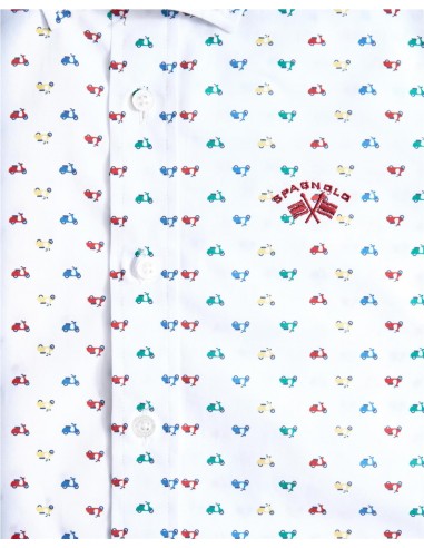 CAMISA ESTAMPADO MOTOS