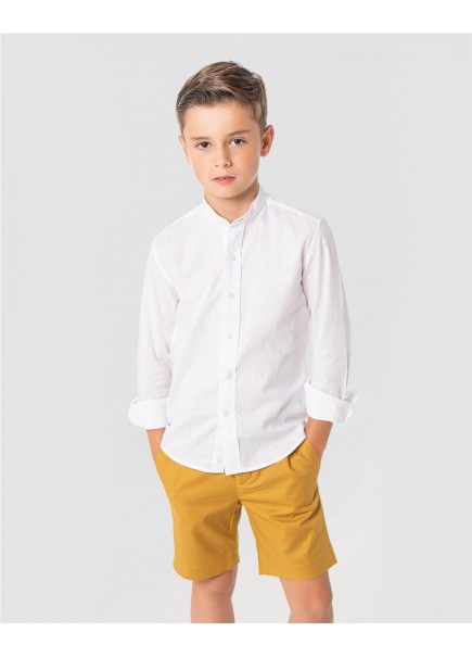 CAMISA CUELLO MAO LINO