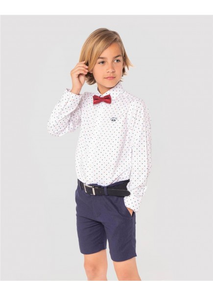 CAMISA CUELLO BOTÓN ESTAMPADA 2