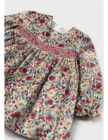 VESTIDO TERCIOPELO ESTAMPADO