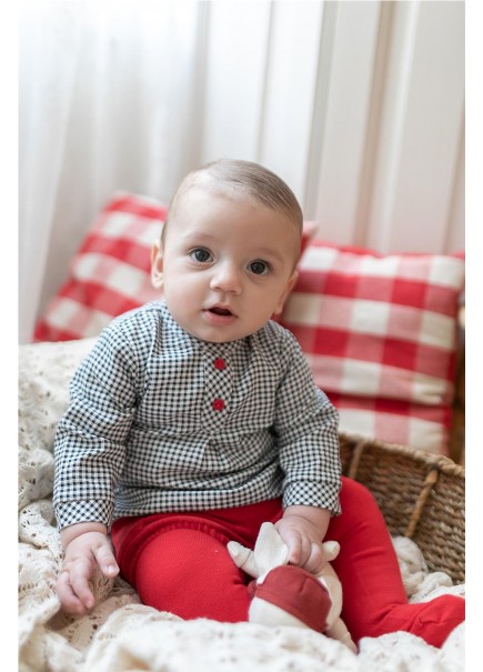 CONJUTO CAMISA VICHY CON... 2