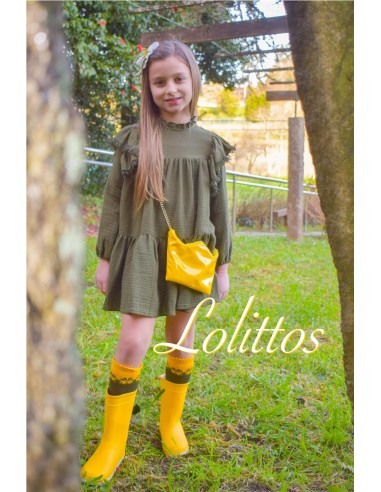 VESTIDO RECTO PRÍNCIPE.