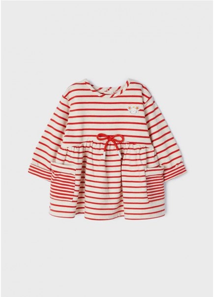 VESTIDO RAYAS PARA BEBE DE...