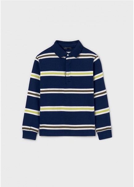 POLO M/L RAYAS