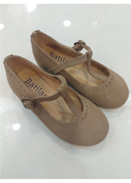 ZAPATO SERRAJE TIRA Y HEBILLA