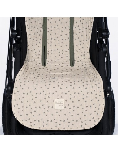 COLCHONETA CORAZONES POPPY MUSGO COLCHONETA CORAZONES POPPY MUSGO