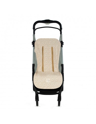 COLCHONETA CORAZONES POPPY CANELA