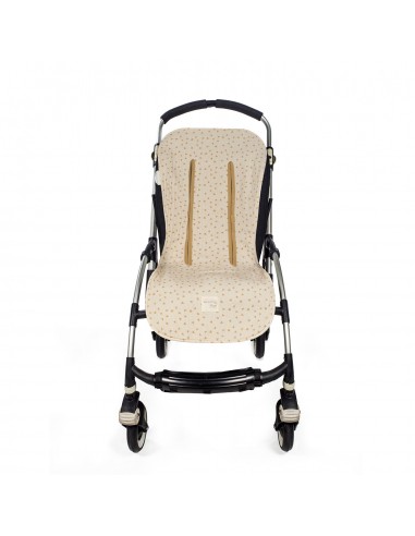 COLCHONETA CORAZONES POPPY CANELA