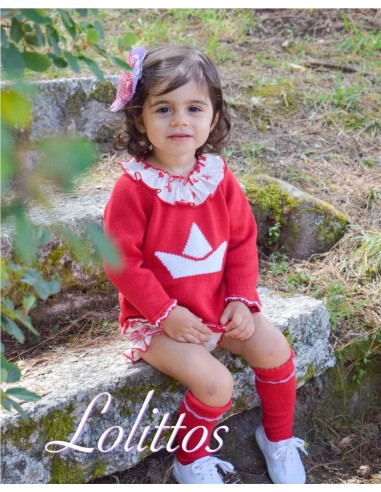 JUBÓN NIÑA CON CUBRE BOAT