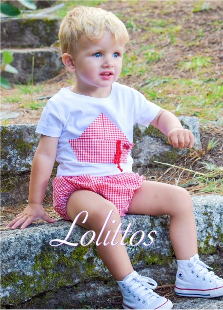 CAMISETA CON CUBRE NIÑO BOAT