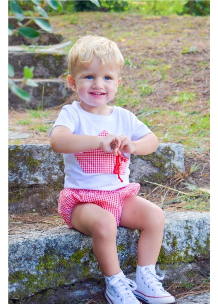 CAMISETA CON CUBRE NIÑO BOAT 2