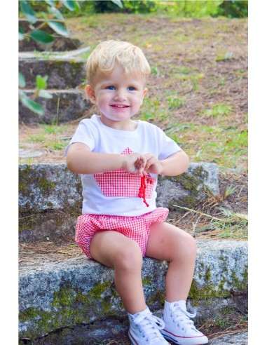 CAMISETA CON CUBRE NIÑO BOAT