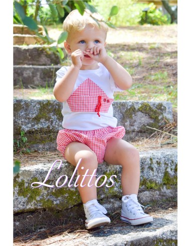 CAMISETA CON CUBRE NIÑO BOAT