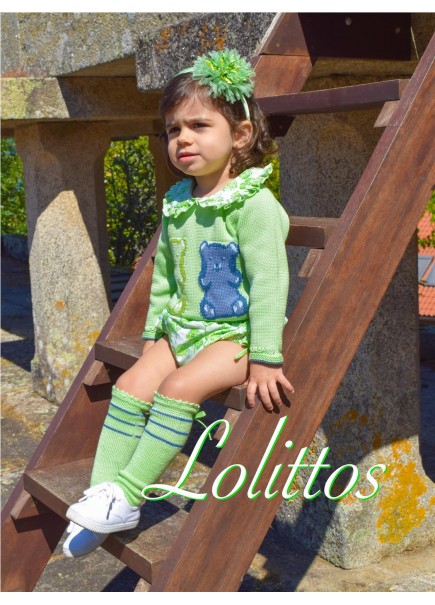 JUBÓN NIÑA CON CUBRE  DENIM 2