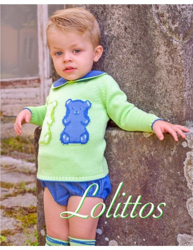 JUBÓN NIÑO CON CUBRE DENIM