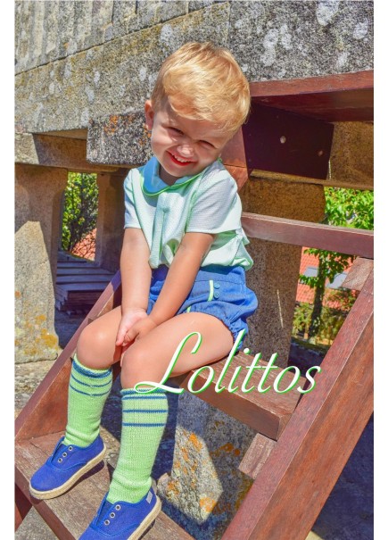 CONJUNTO 3 PIEZAS NIÑO DENIM 2