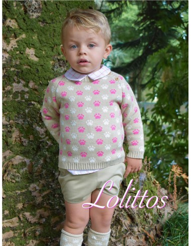 PANTALÓN/ RANA, CAMISA Y JERSEY GRECIA