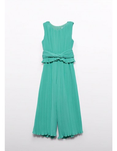 MONO LARGO GASA PLISADA