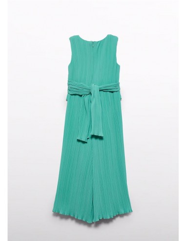 MONO LARGO GASA PLISADA