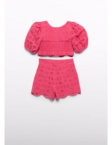 CONJUNTO BERMUDA BORDADO