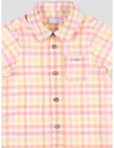 CAMISA CUADROS HOLANDA DE FOQUE