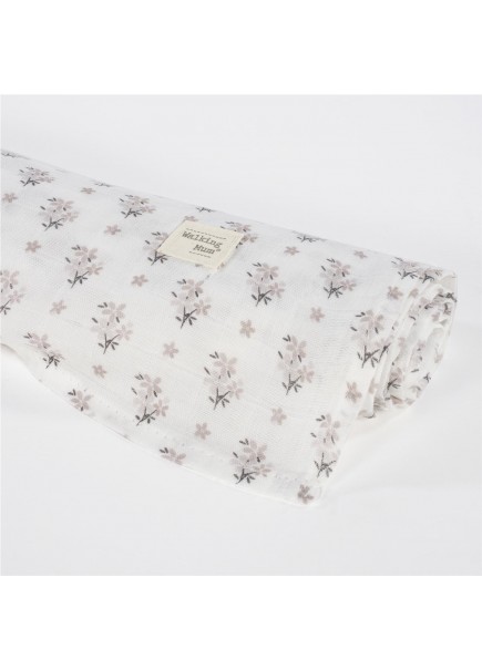 MUSELINA BOTTON FLOR